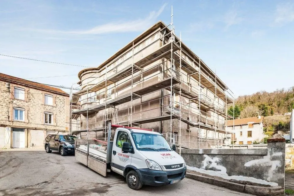Ravalement de façades à Saint-Chamond